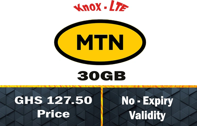MTN No-Expiry 30GB Data 1