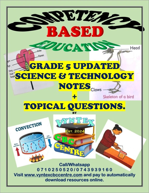 Grade 5 Science Notes image 1