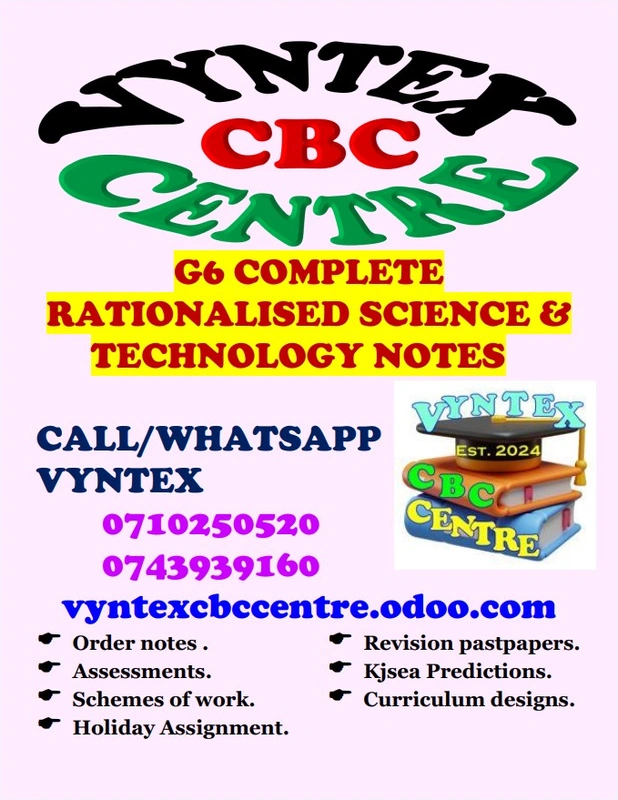 Grade 6 Science Notes image 1