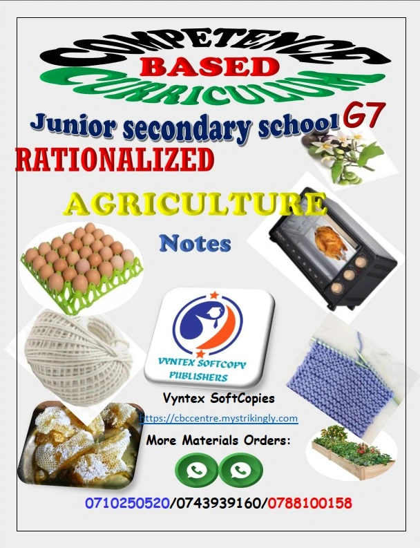 Grade 7 Agriculture Notes. image 1