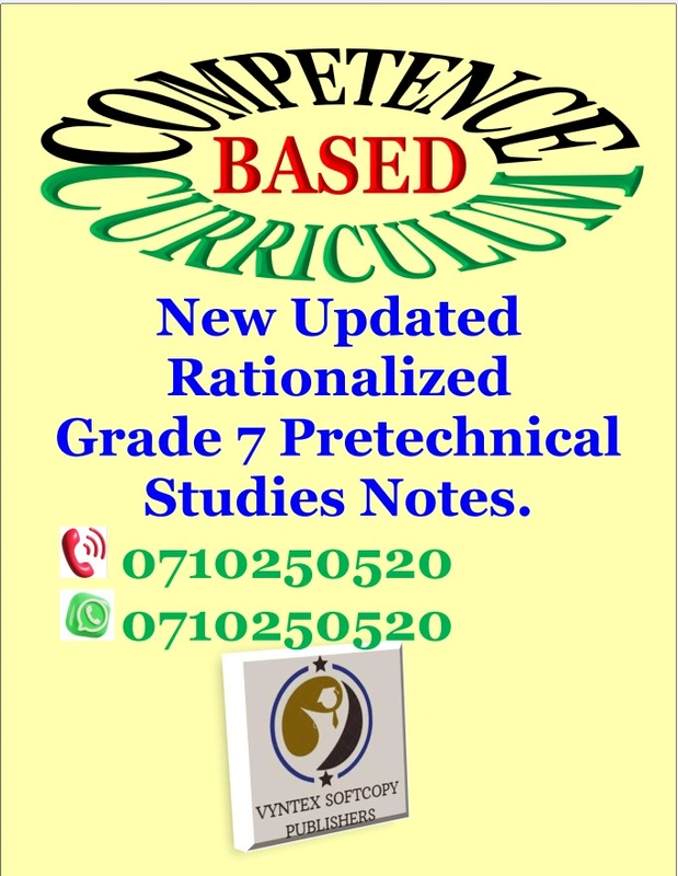 Grade 7 Pretechnical Studies Notes image 1