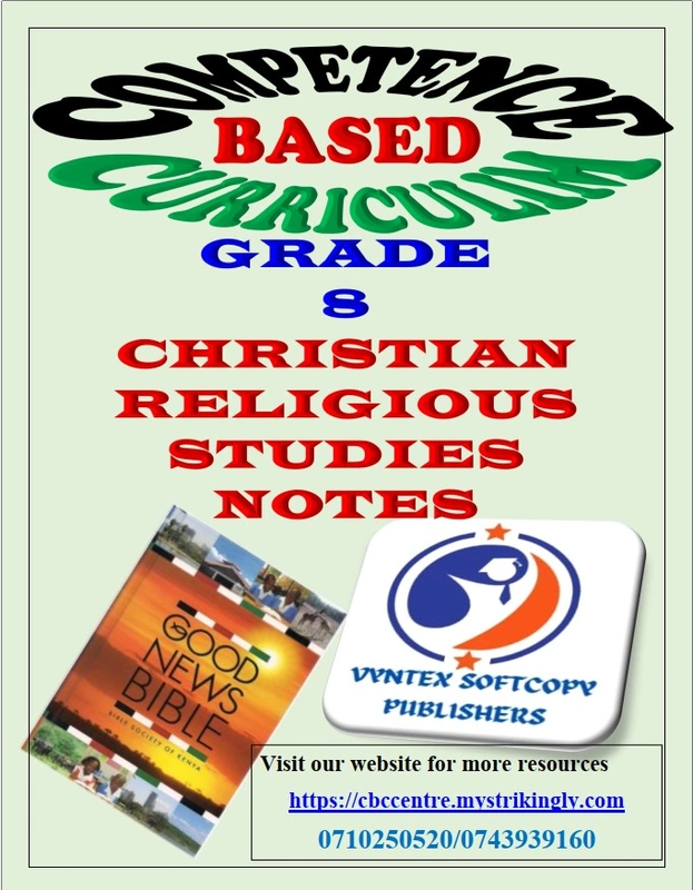 Grade 8 Cre Notes image 1