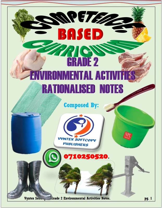 Grade 2 Environmental Activities Notes. image 1