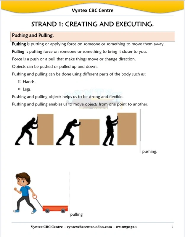 Grade 3 Creative Activities Notes. image 2