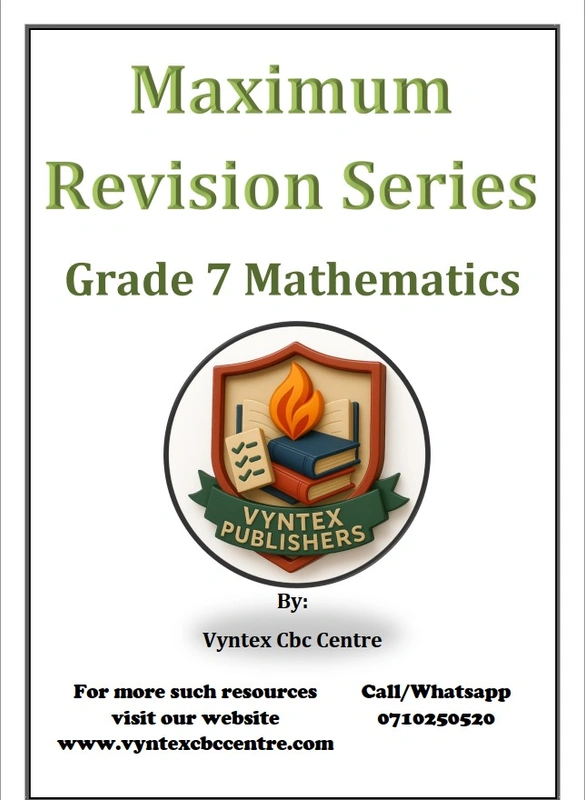 Grade 7 Mathematics image 1