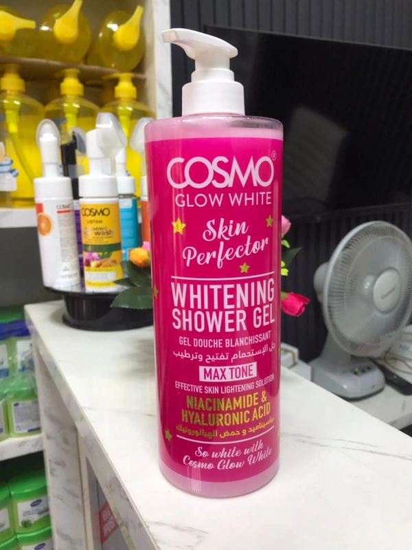 Glow white shower Gel (Pink)