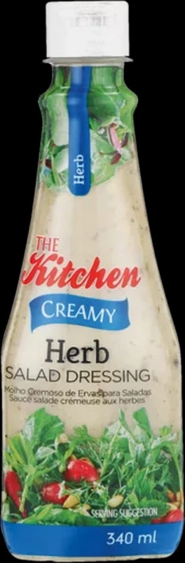 The kitchen creamy herb salad dressing 340ml 1