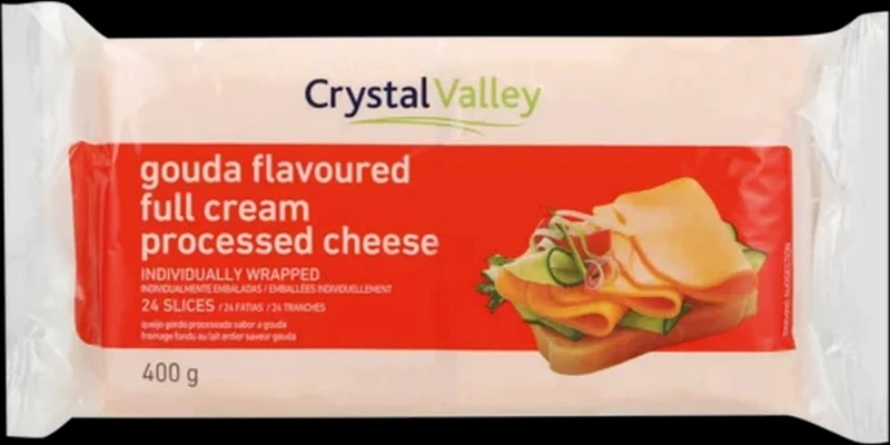 Crystal valley gouda flavoured full cream processed cheese (400g) 1