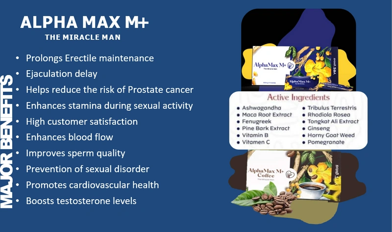 AlphaMax M+ Coffee (The Miracle Man) image 1