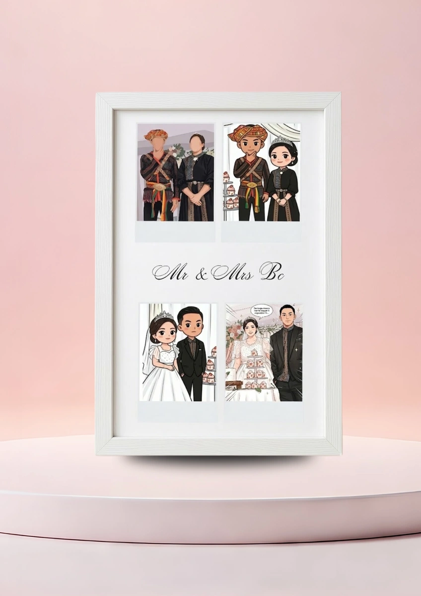 Polaroid Cherish Frame 5R 1