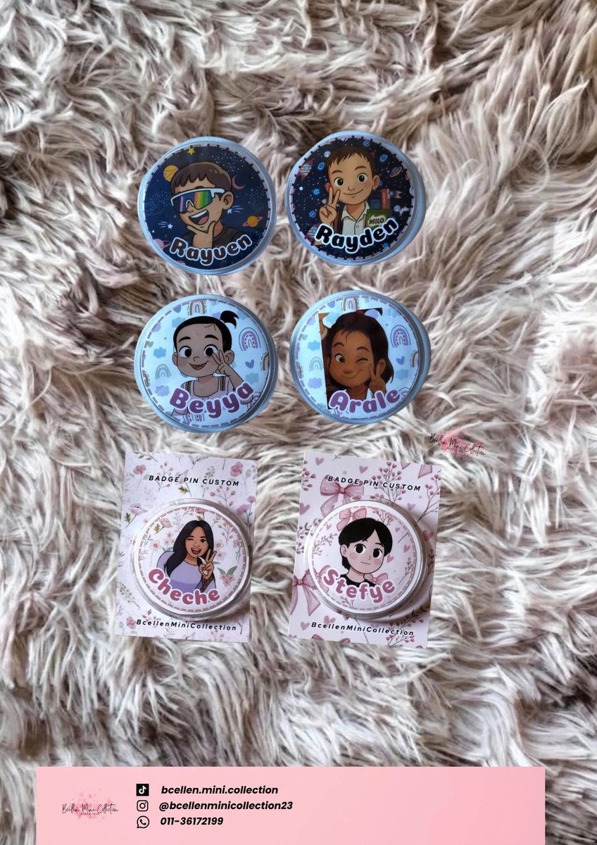 Badge Pin Custom